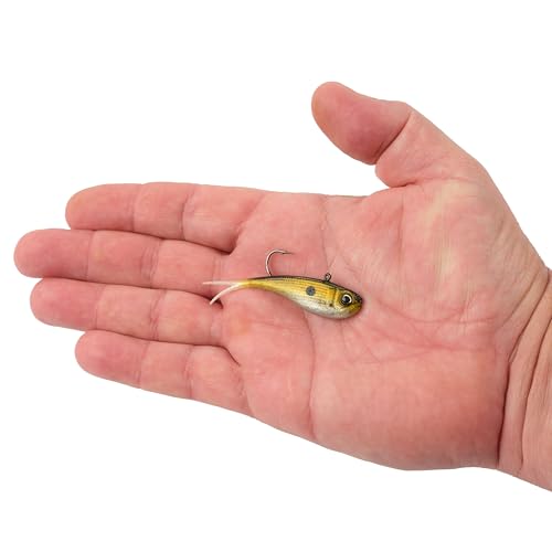 Berkley PowerBait Power Vibe - color: Gold Chrome, size: 2 1/4 in - 3/16 oz