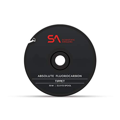 Scientific Anglers Absolute Fluorocarbon Saltwater Fly Fishing Tippet - size: 30m - 10lb
