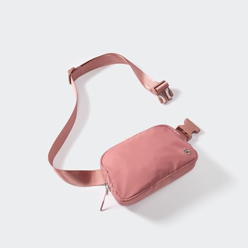 Pander Unisex Belt Bag Fanny Pack for Women with Adjustable Strap, Small Waist Pouch for Workout Running Traveling Hiking - color: Dune