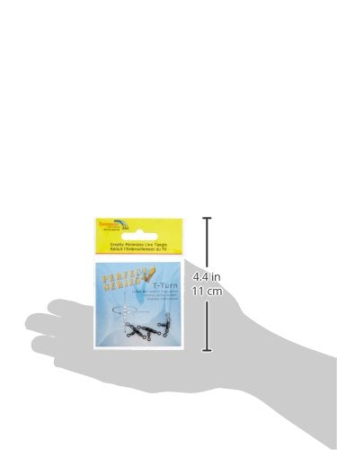 Thundermist Lure Company T-Turn 3-Way Swivel Tangle Free Tackle Equipment - size: Small