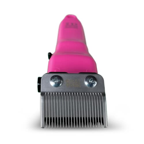 TPOB Slime 2 Candy Edition Barber Hair Clippers for Men 6800 RPM with Matte Pink Case and Taper Blade - color: Candy