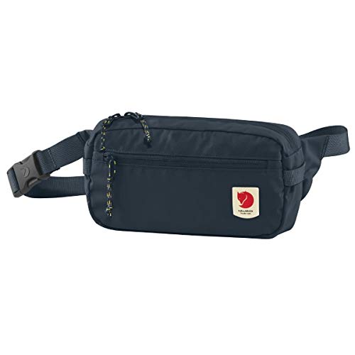 Fjällräven High Coast Hip Pack – Lightweight Waist Pack, Crossbody Sling Bag for Travel, Hiking & Everyday Use, Navy - color: Navy, size: One Size, style: High Coast Hip Pack