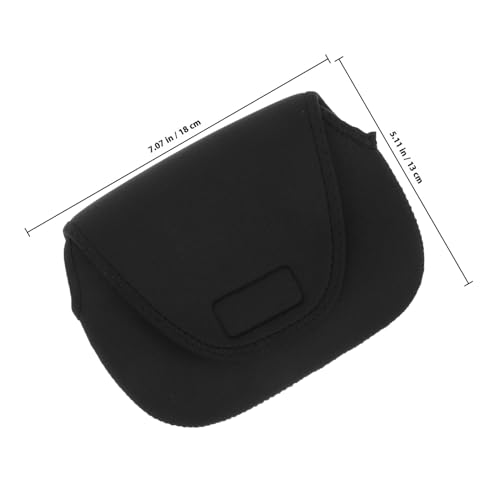 Baitcaster Reel Protective Bag Small Fishing Reel Sleeve Cover Portable Fishing Tackle Storage Pouch for Outdoor Anglers