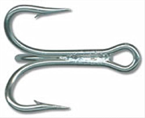 Mustad Classic 3 Extra Strong Treble Hook with Short Shank (Pack of 25), DuraSteel, 3