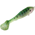 Strike King Final Copy Weedless Fishing Lure, Pre-Rigged Soft Plastic Swimbait - color: Phantom Bluegill, size: 6"