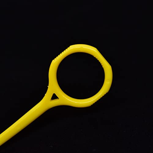 5 Pcs Clear Aligner Removal Tool,Aligner Hooks for Retainers,Oral Care Accessory,Ortho Tray Removal Hooks,Personal Orthodontic Supplies(Yellow) - color: Yellow