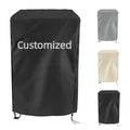 Turkey Fryer Cover,Waterproof Dustproof Oxford Fabric Cover (420D/500D/600D) - Customizable Size, Shape & Accessories for Patio,Garage,Garden,Home (Black/Gray/Beige) - size: customized size