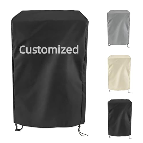 Turkey Fryer Cover,Waterproof Dustproof Oxford Fabric Cover (420D/500D/600D) - Customizable Size, Shape & Accessories for Patio,Garage,Garden,Home (Black/Gray/Beige) - size: customized size