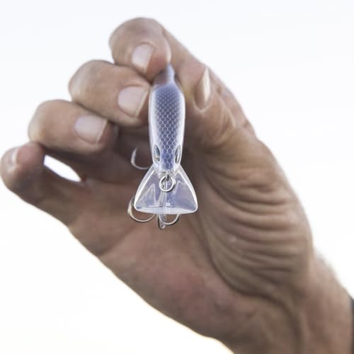 Duckett Fishing Reveal FFS Jerkbait, Advanced Forward-Facing Sonar Jerkbait, for Enhanced Targeting and Strike Efficiency - color: Lavender Shad