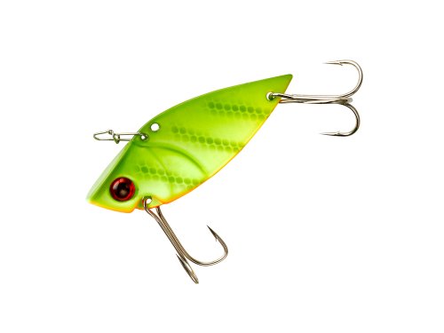 Cotton Cordell Gay Blade Spinner-Bait Fishing Lure - Great as a Casting Bait or Jigging Spoon - color: Chartreuse, size: 1 1/2"
