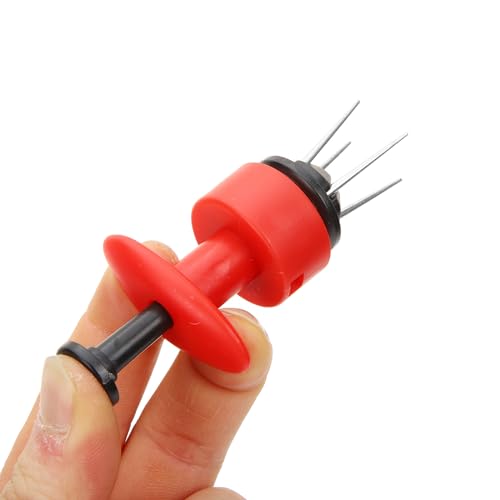 2Pcs Bait Clips Fishing Lures Baits Clip Portable Bloodworm Clips Fishing Bait Rubber Bands Fishing Tackle Accessories