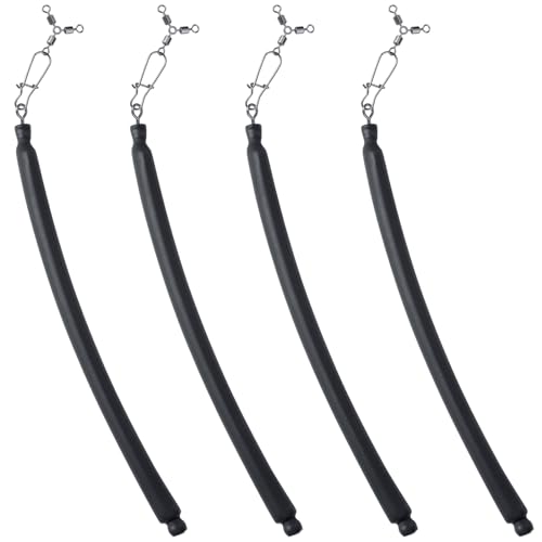 Dragging Weights for Catfishing Trolling, Drifting Dragging Sinkers, Bottom Search Lead Stick Weights and 3 Way Rig - style: 2oz, 4-pcs