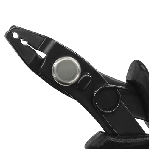 Bead Crimping Pliers, Black | Jewelry Crimper Tool, For Jewelry Beads, DIY Craft - color: Black, size: Bead Crimping Pliers