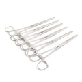 Set of 6 Hemostat Locking Forceps 8 Inches, Straight Stainless Steel - Multipurpose Ideal Hemostats for Nurses, Fishing Forceps, Crafts and Hobby - size: 8"