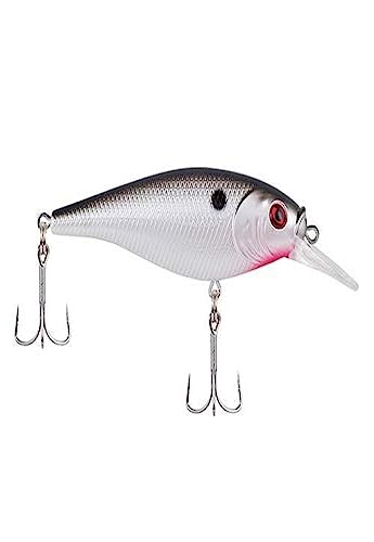 Berkley Flicker Shad Shallow - color: Pearl White, size: 2 3/4in - 2/7 oz