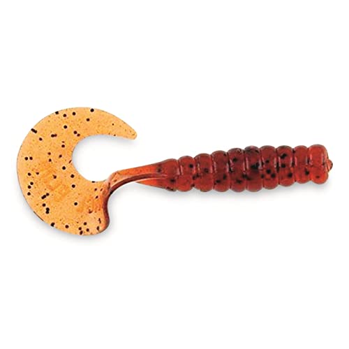 Berkley PowerBait Power Grubs Fishing Soft Bait - color: Black, size: 3" (15 Count)