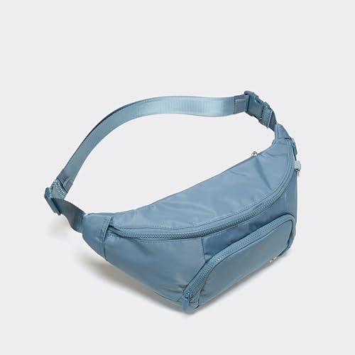Pander Everywhere Belt Bag Crossbody Fanny Pack with Mesh Pockets and Adjustable Strap, 6L / Indigo Blue - color: Indigo Blue, size: 6L (104cm Strap)