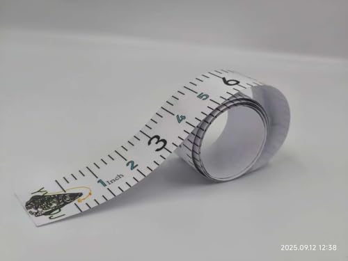 Fishing Ruler for Boat 60" Self-Adhesive Fish Measuring Decals (3 Pack) Waterproof Self Adhesive Measuring Ruler Tape (2pcs 60 inch) - color: Transparent Fishing Ruler Sticker
