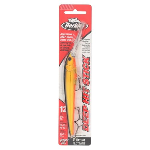 Berkley Berkley Deep Hit Stick - color: Black Gold, size: 4 3/4in - 3/4 oz