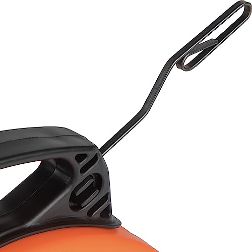 Klein Tools 56331 50-Foot Electrical Fish Tape, Steel Wire Puller with Double Loop Tip, Optimized Housing and Handle, 1/8-Inch
