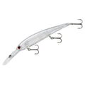 Bandit Lures 4 3/4-Inch Slender Minnow Jerkbait Trolls Up to 27 Feet Deep, Universal Color Patterns, 1 Piece - color: Clear, size: 4 3/4", 5/8 oz
