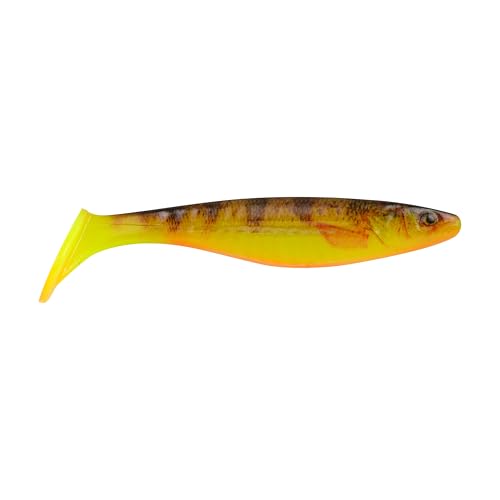 Berkley PowerBait The Champ Swimmer Fishing Soft Bait - color: Assorted - HD Fire Perch / HD Purple Smelt, size: 3.8"