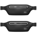 Drench 2-Pack 100% Waterproof Fanny Pack – IPX8 Submersible Dry Bag Waist Pouch & Waterproof Phone Case for Swimming, Boating, Kayaking, SUP & Snorkeling – Underwater Floating Belt Bag Set, Black - color: Black 2 Pack