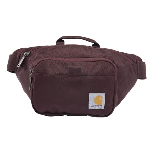 Carhartt Classic Adjustable Sling Bag, Durable, 600-Denier Water Resistant Hip Pack - color: Essential Waist Pack (Port)
