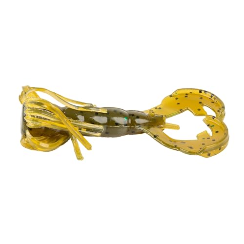 Strike King Rage Luau Craw Soft Bait - color: 46 - Green Pumpkin