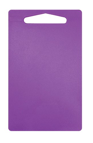Linden Sweden Anita Cutting Board with Handle - Safe for Meat and Produce, Won't Dull Knives - Slim, Lightweight Design for Easy Storage, Dishwasher-Safe, Sm, Purple, Small - 9,25” x 6” - color: Purple, size: 9.3"L x 6"W