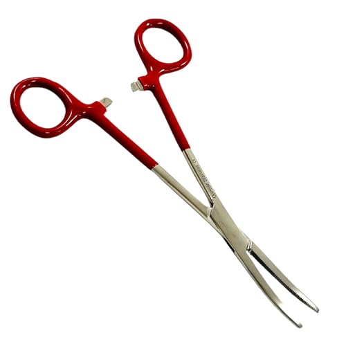 German Stainless 6.25" Pean Hemostat Forceps CLAMP (Curved)-CYNAMED Brand …