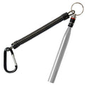 Reaction Tackle Wacky Rig Tool and O-Rings for Soft Plastic Worms, Bass Fishing Wacky Rig and Neko Rig Stick Bait Setup for Largemouth and Smallmouth - color: Silver Wacky Tool (+10 O-rings)