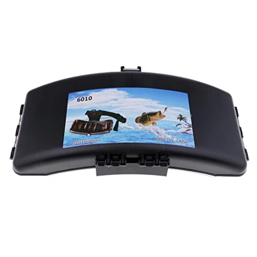 Baosity B Portable Fishing Tackle Box Artificial Lure Waist Box Case Bag