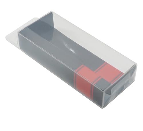 20 Pcs 125x43x21mm PVC Tackle Bait Boxes, Fishing Lure Storage Organizer for Fishing Accessories