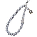 Beaded Phone Lanyard Wrist Strap Phone Charms Fixed Beads Pearl Chain - color: PC-xxf-2