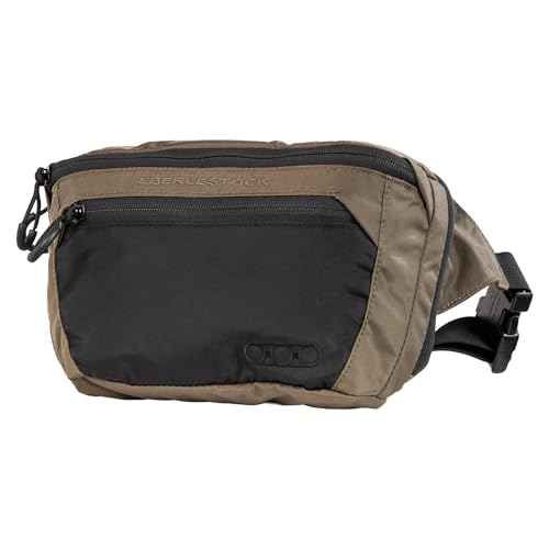 Eberlestock Bando Bag - Tactical Men's Fanny Pack w/Adjustable Waist Belt, Zippered Pockets, Compact Lightweight Belt Bag - color: Military Green, size: X-Large