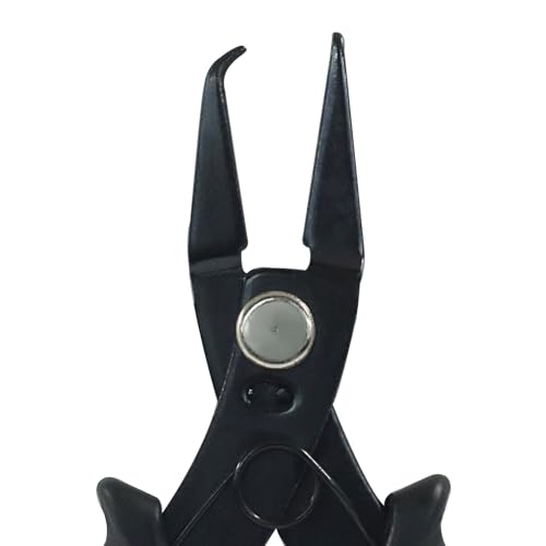 Split Ring Opening Pliers, Black | Jump Ring Opener, Finger Tool, Jewelry Pliers - color: Black, size: Split Ring Opening Pliers