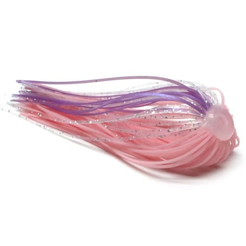 Harmony Fishing – Quick Change Umbrella Skirts for Fishing Jigs, Spinnerbaits, Buzzbaits, Lures, Baits (10 Pack) - color: Morning Dawn