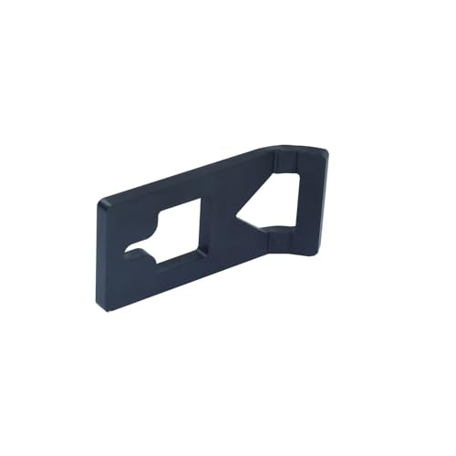 Heavy-Duty Steel T-Post Puller Plate, T Post Puller Fence Post Puller, T Post Puller Tool (Replace S16110400) - Works with Tractor Buckets, Chains, Jacks, or S-Hooks for Quick T-Post Removal