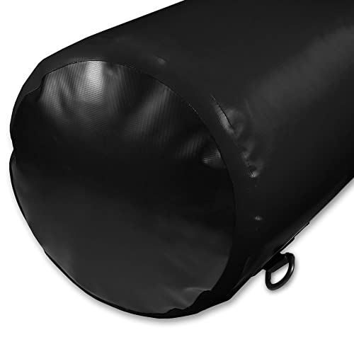 EcoGear FX Heavy Duty Waterproof Dry Bag Voyager Series – Durable Roll Top Compression Bag –Kayaking, Rafting, Boating, Hiking, Fishing and Camping - color: Black, size: 30L