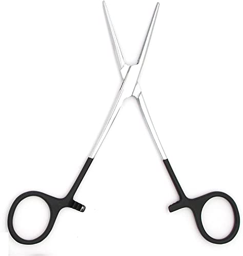 Straight Fishing Forceps Stainless Steel Unhooking Hook Removing Pliers - color: 6.5" Straight