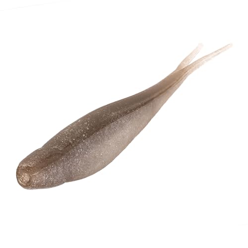 Strike King 3X Z Too Soft Jerkbait Fishing Lure, 5", Salt-Impregnated - color: Reel Shad, size: 3"