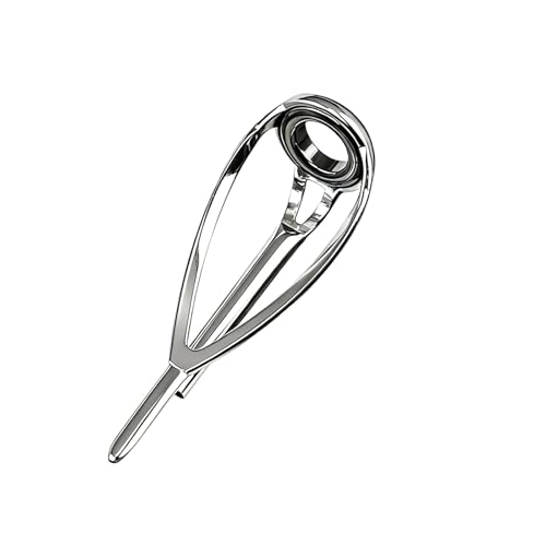 50PCS Fishing Rod/Pole Replacement Stainless Steel Tip Tops Repair Kits for Surf,Spinning, Casting - color: A-CRT 50PCS