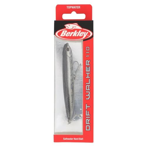 Berkley Berkley Drift Walker Saltwater - color: Black Silver, size: 4 3/10in - 1/2 oz