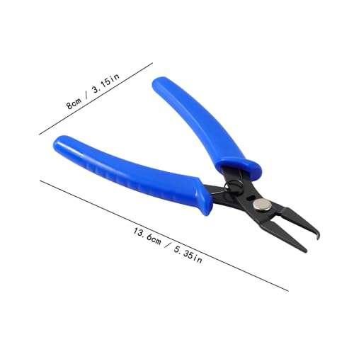 Split Ring Pliers for Jewelry Making, Tanjun Split Jump Ring Opener Tool Keychain Pliers for Opening Split Ring, Key ring, Opening Pliers for Jewelry Making