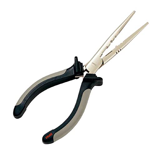 Rapala 6 1/2 Fisherman's Pliers | Corrosion Resistant Steel, Side Cutter, Molded Soft Grip