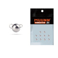 Tungsten Cheburashka Weights, Tungsten Free-Swinging Cheb Rig Weights for Finesse Rigging, Multiple, Plain - size: 3.0g