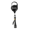 Booms Fishing FC2 Fishing Knot Tying Tool, Fly Fishing Line Cutter, Fishing Clippers with Retractor - color: Black