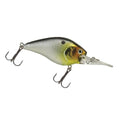 Luck E Strike Deep Crankbait Smoothie (3/8 Ounce) 2 Inch Crank Bait Fishing Lure, Made in The USA - color: Reel Shad