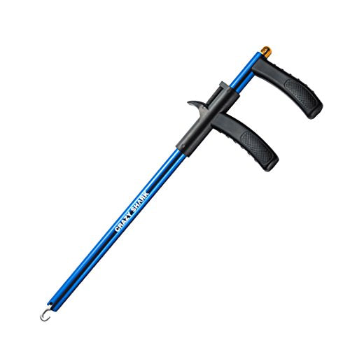Fish Hook Remover Tool, Aluminum Fishing Hook Remover Extractor 13.6in - color: Blue